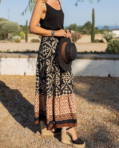 Cassey™ - Boho-inspirerad kjol
