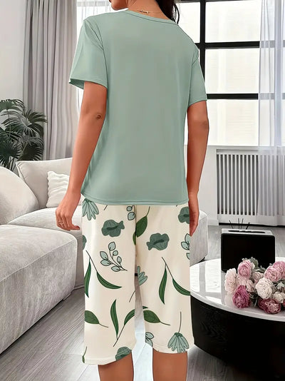 Kinsley™ – Bekväm loungeset med blommigt mönster