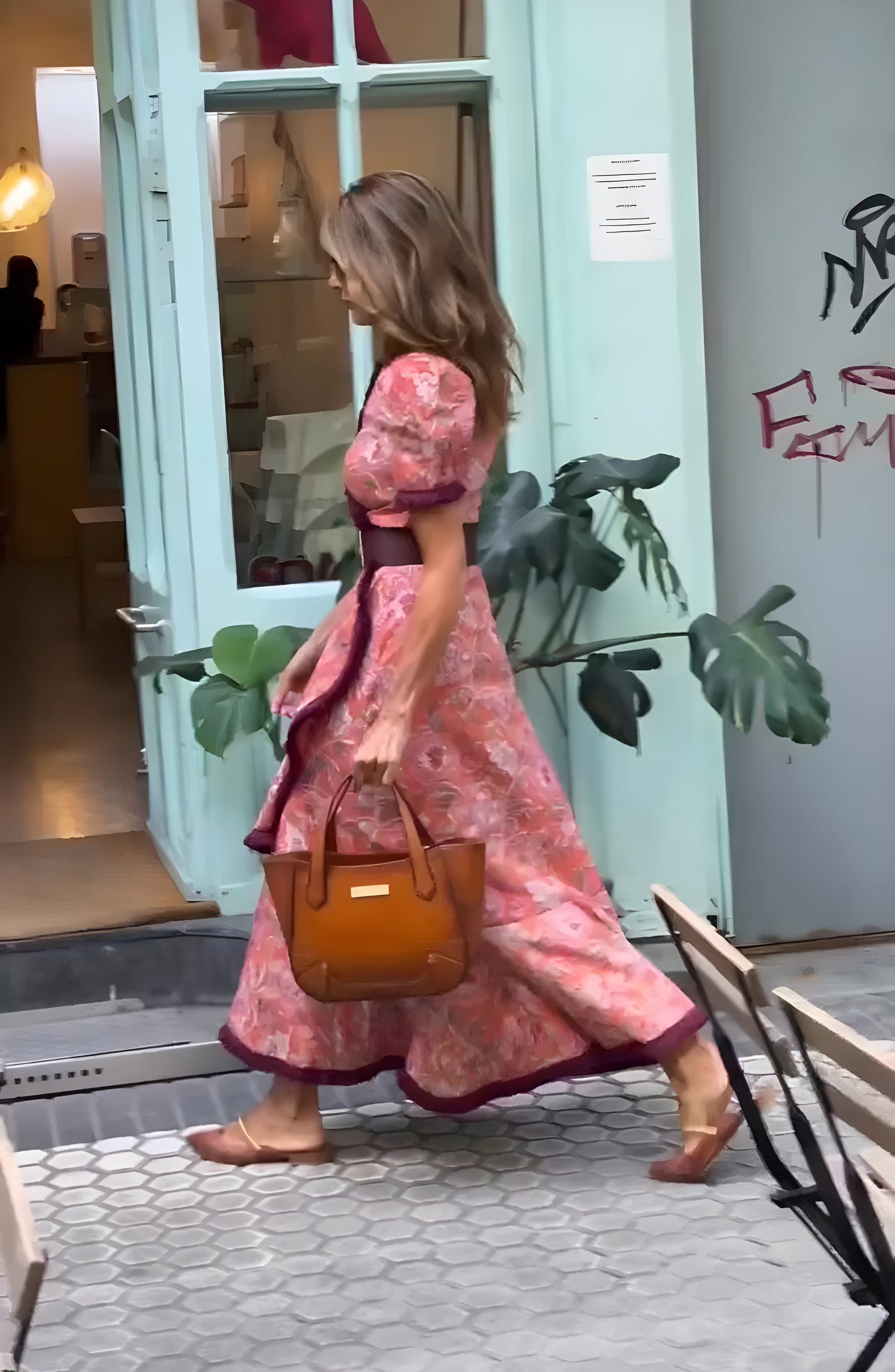 Meli™ - Blommig klänning
