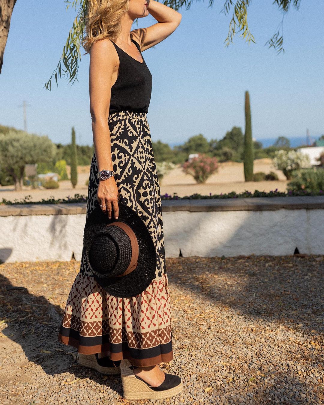 Cassey™ - Boho-inspirerad kjol