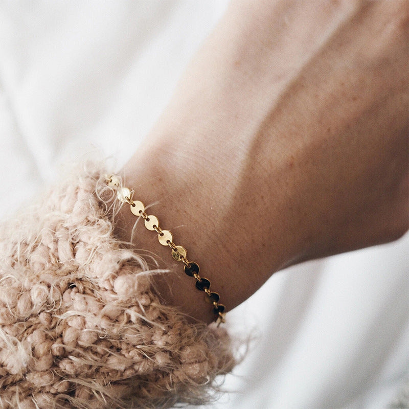 Darla Rund Kedjearmband