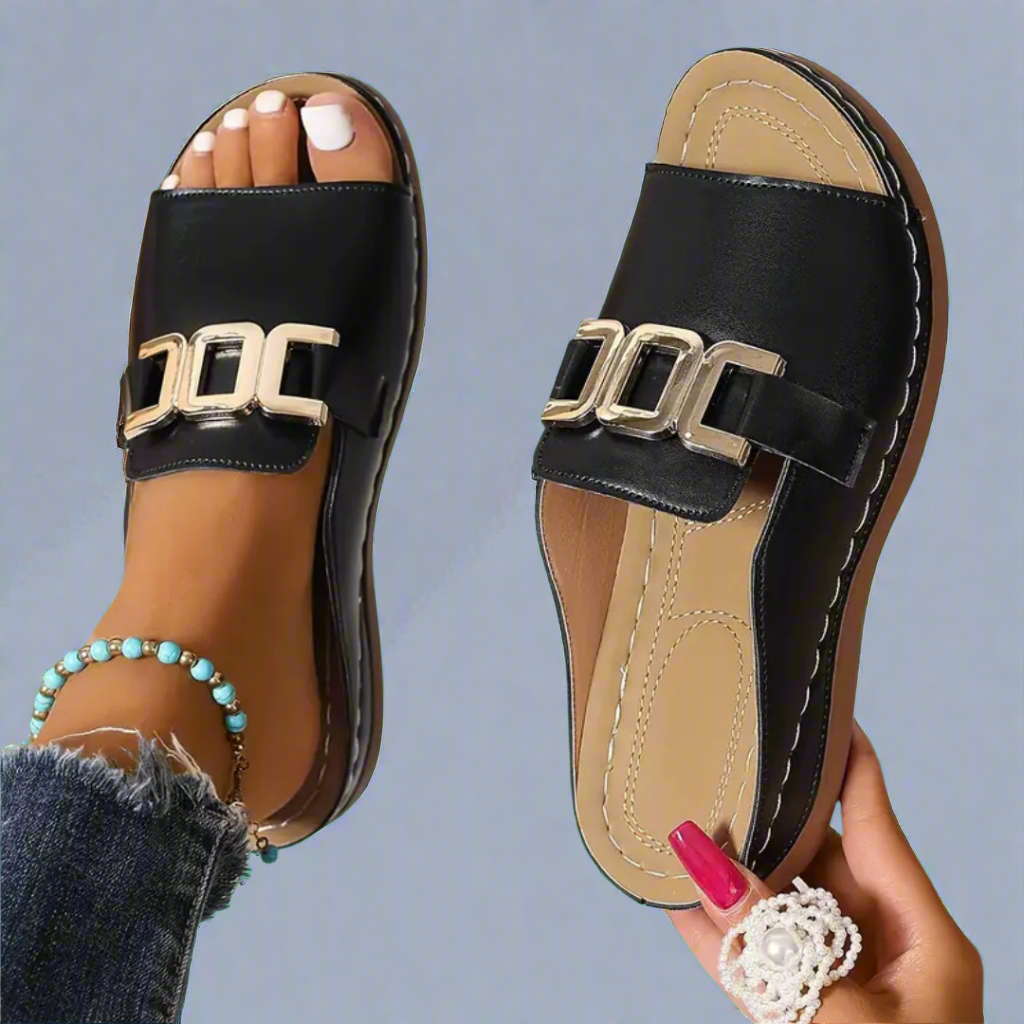 Monika™ – Bekväma sandaler med justerbara spännen