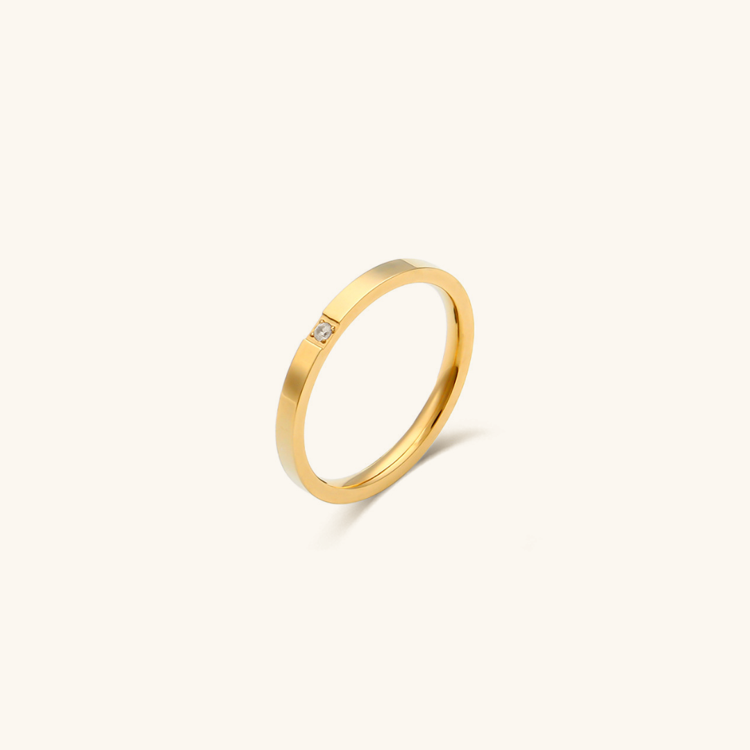 Grå guldring – Elegant gråguldring
