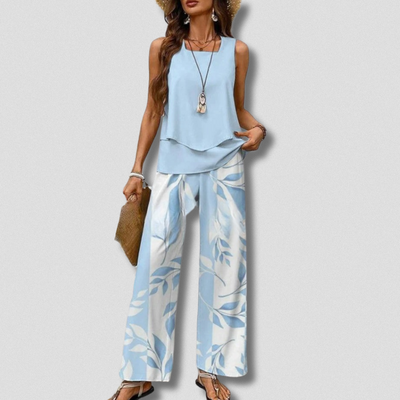 Norah™ – Tvådelat Set i Boho-Chic Stil för Kvinnor