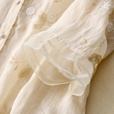 Ottavia™ – Feminin Blus med Elegant Silhuett för Varje Tillfälle