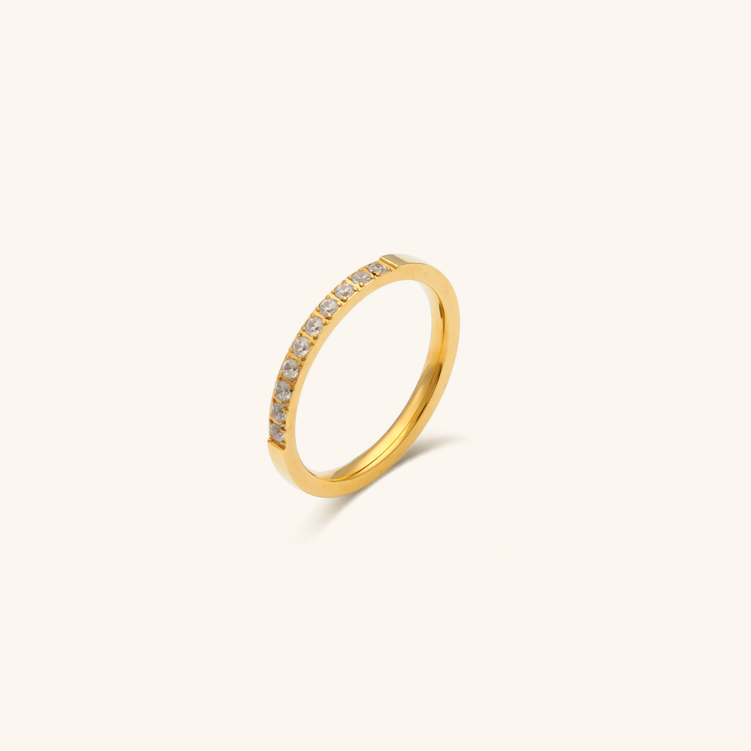 Grå guldring – Elegant gråguldring