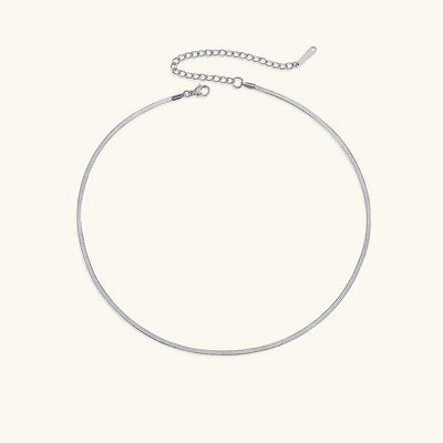 Elizabeth Guld Herringbone Halsband