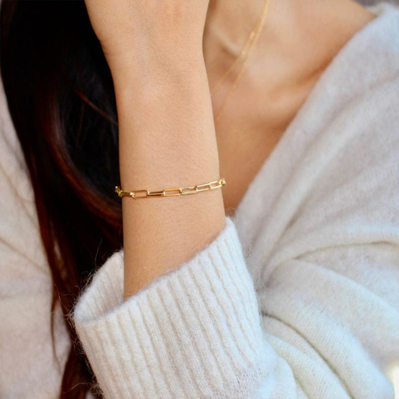 Eloise Guld Gem-armband