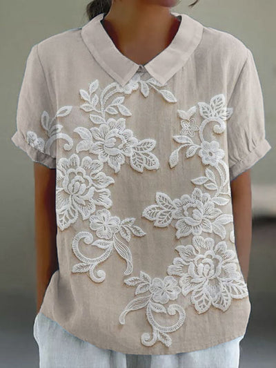 Clarette™ – Vintage skjorta med romantisk charm