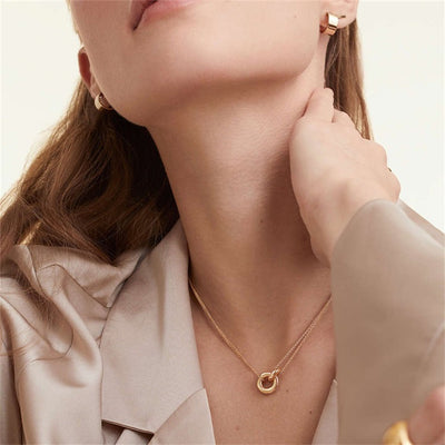 Harper Guldkedja – Elegant Halsband i Guld