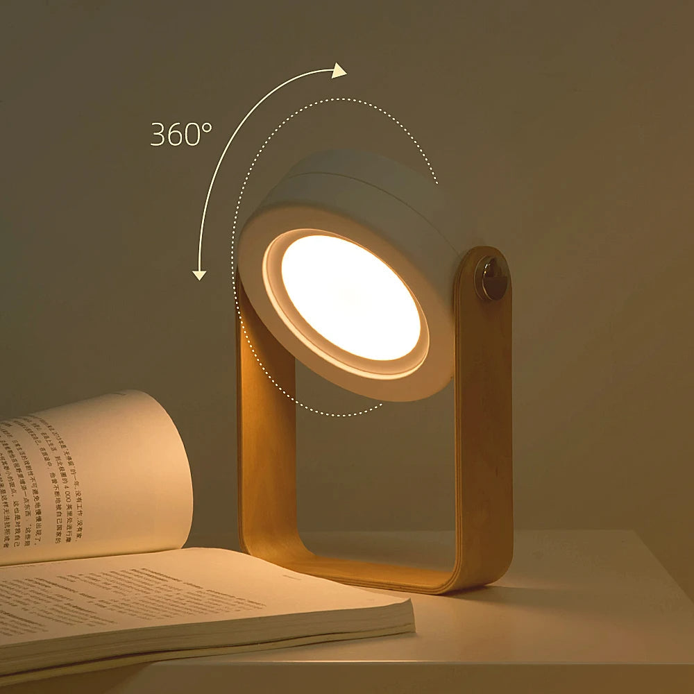 4-i-1 Hopfällbar lampa med laddningsfunktion