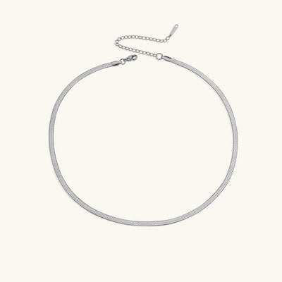 Elizabeth Guld Herringbone Halsband