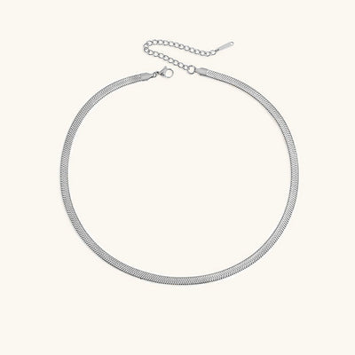 Elizabeth Guld Herringbone Halsband