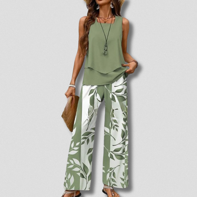 Norah™ – Tvådelat Set i Boho-Chic Stil för Kvinnor