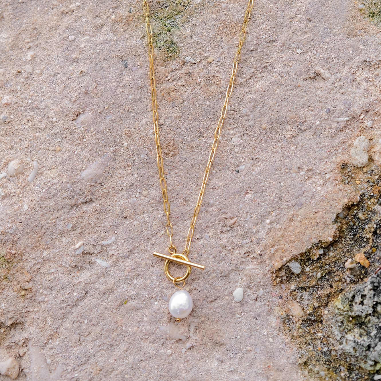 Aphrodite Halsband med Sötvattenspärlor