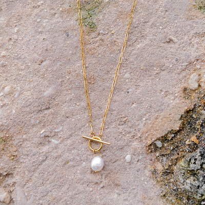 Aphrodite Halsband med Sötvattenspärlor