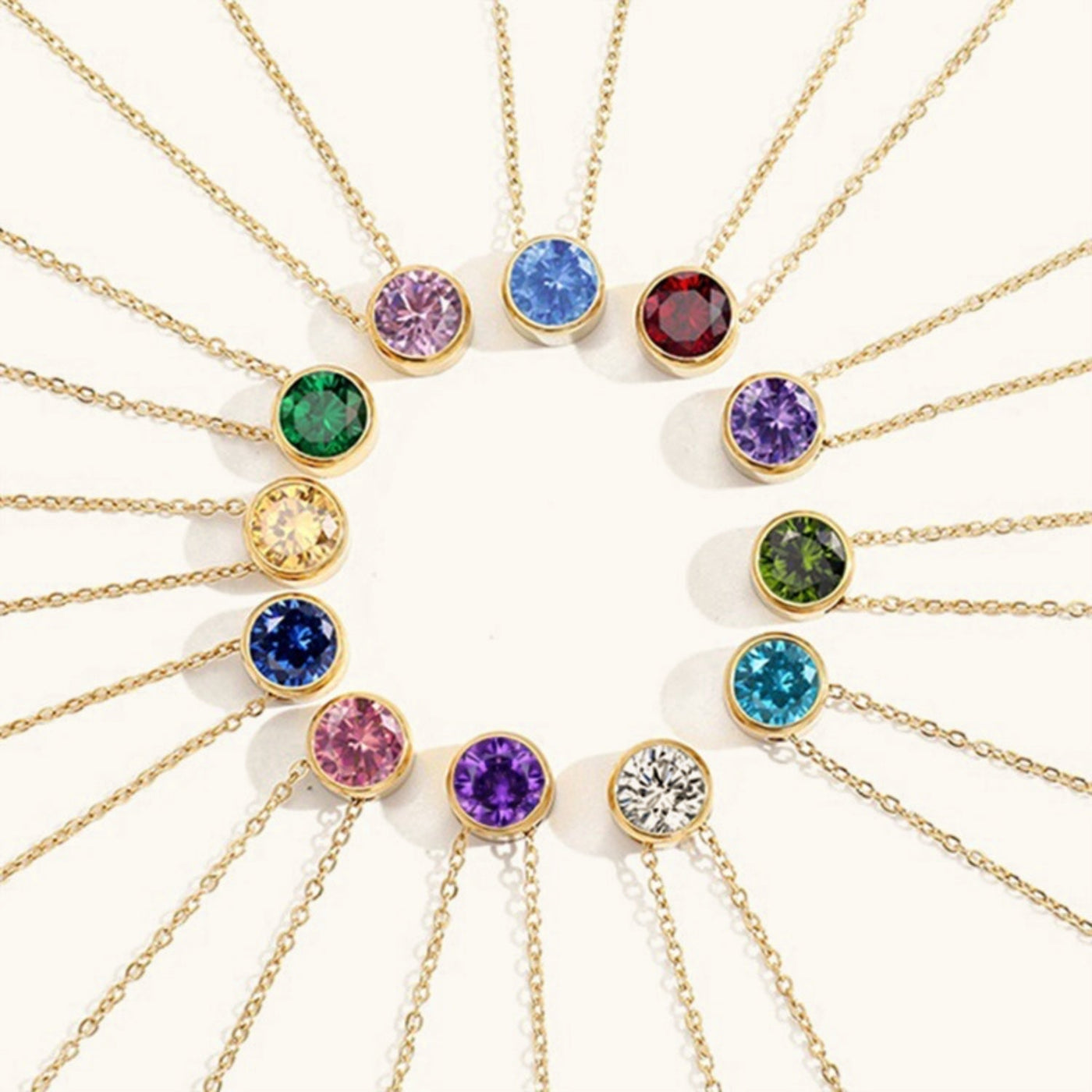 Amelia Birthstone Halsband