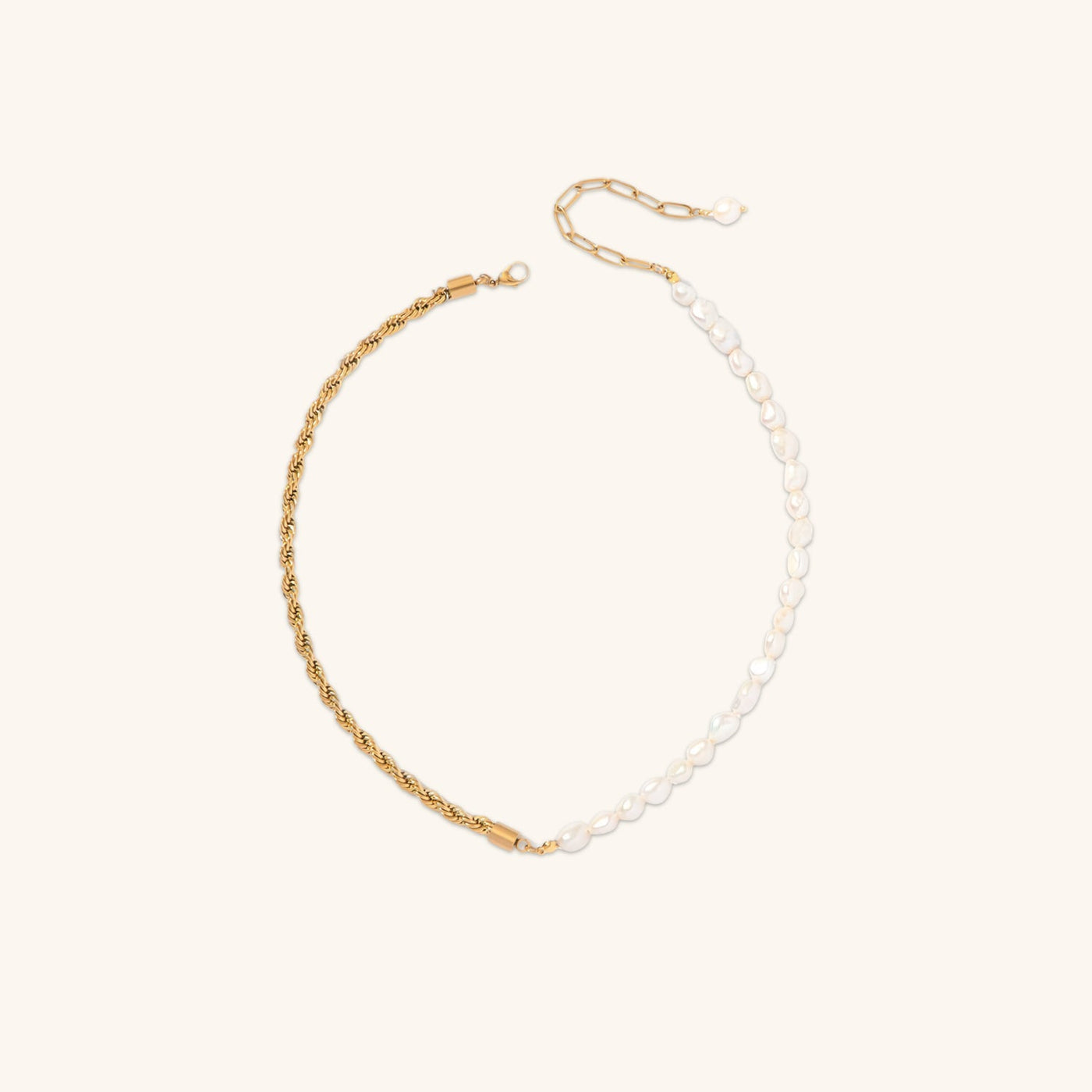 Dualia Guldpärlhalsband