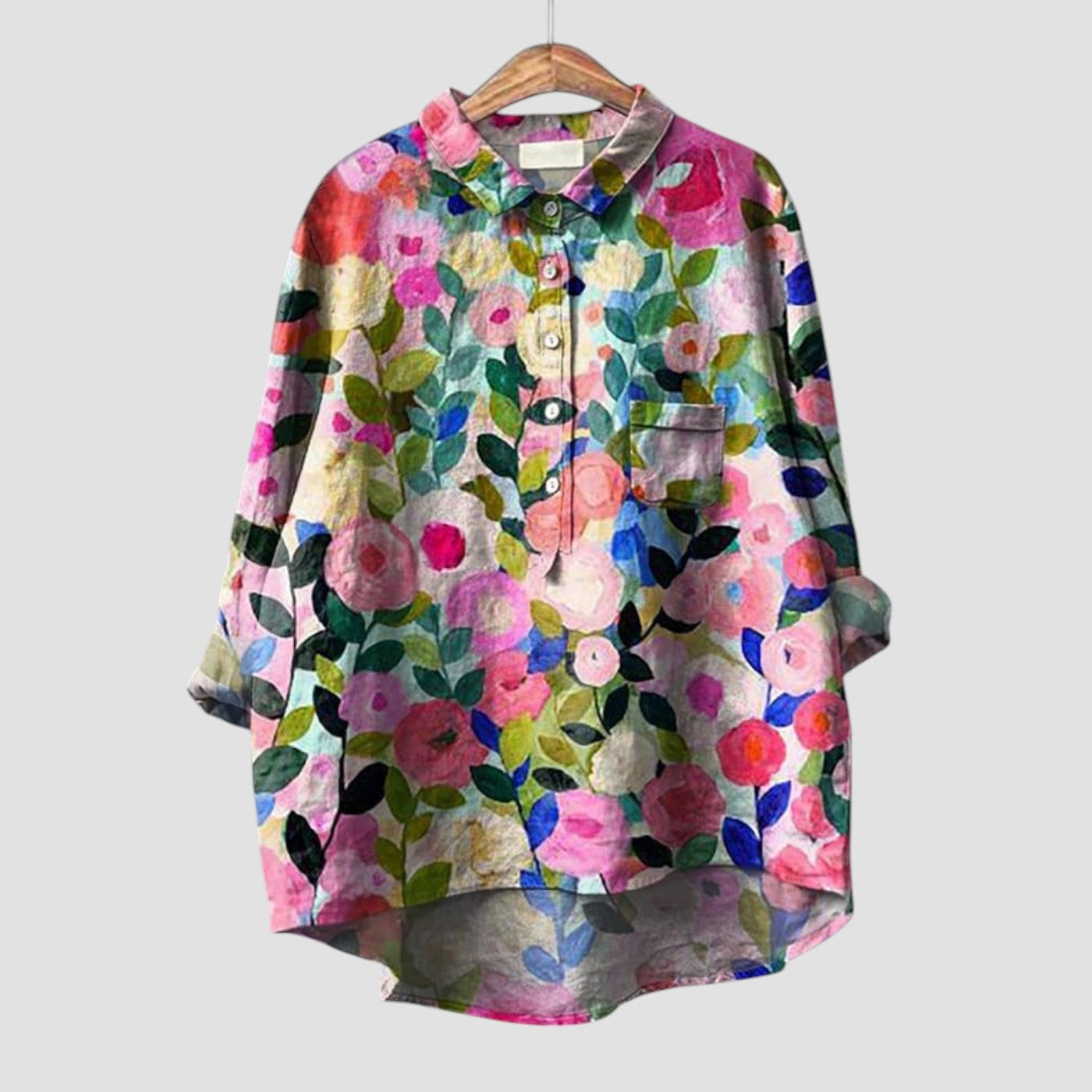 Ottavia™ – Feminin Blus med Elegant Silhuett för varje Tillfälle