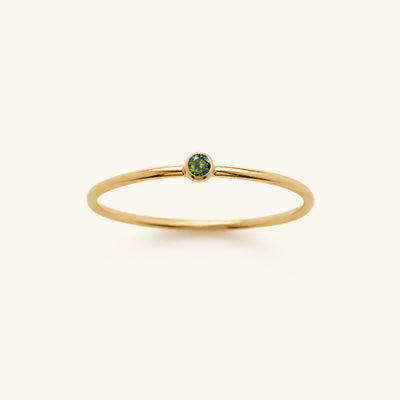 Amelya Birthstone Stacking Ring