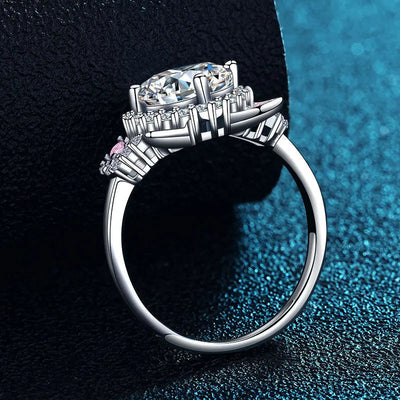 Justerbar Ring i Kattform med Glittrande Zirkonia – Mina
