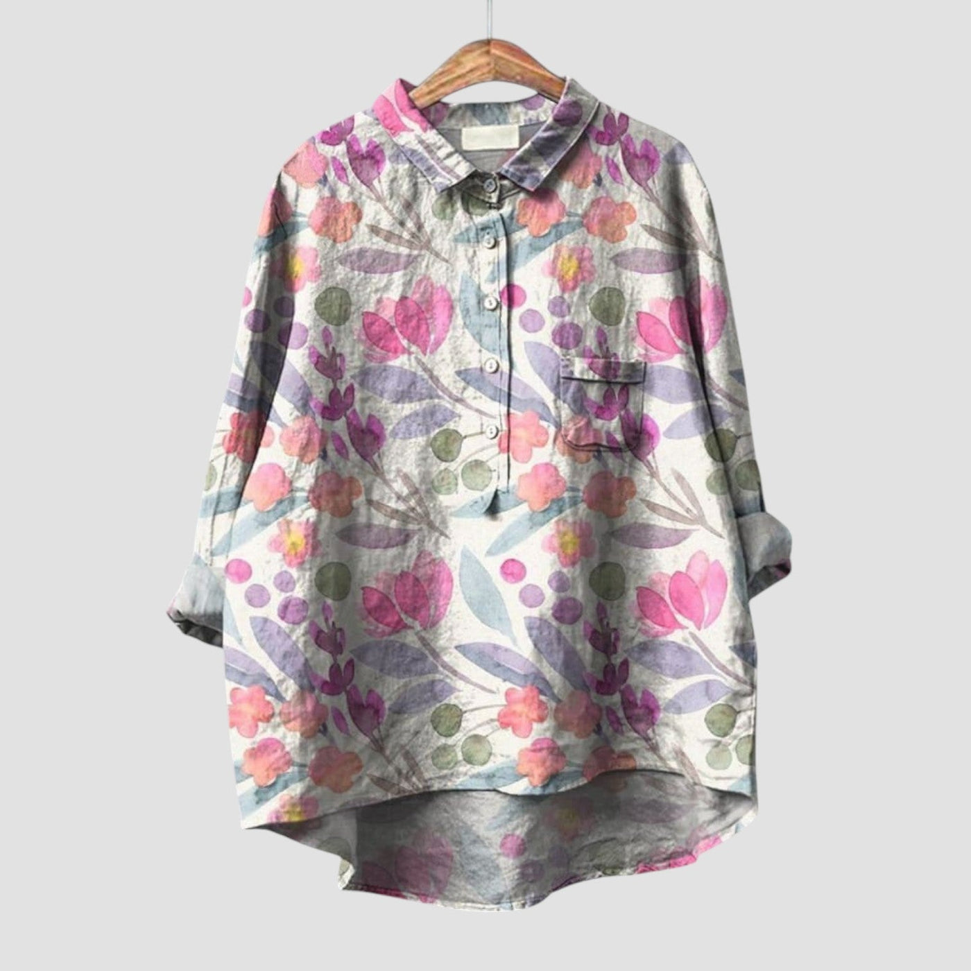 Ottavia™ – Feminin Blus med Elegant Silhuett för varje Tillfälle