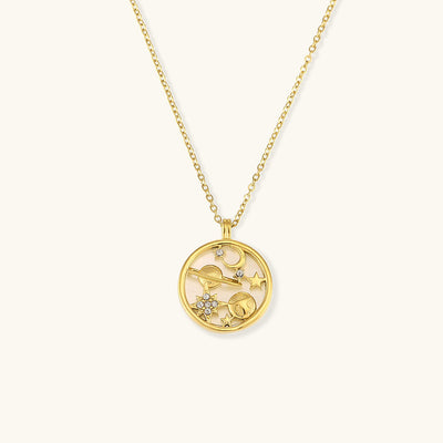Constance Halsband i Guld