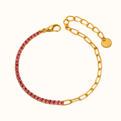 FAE Set med Spänne och Tennisarmband