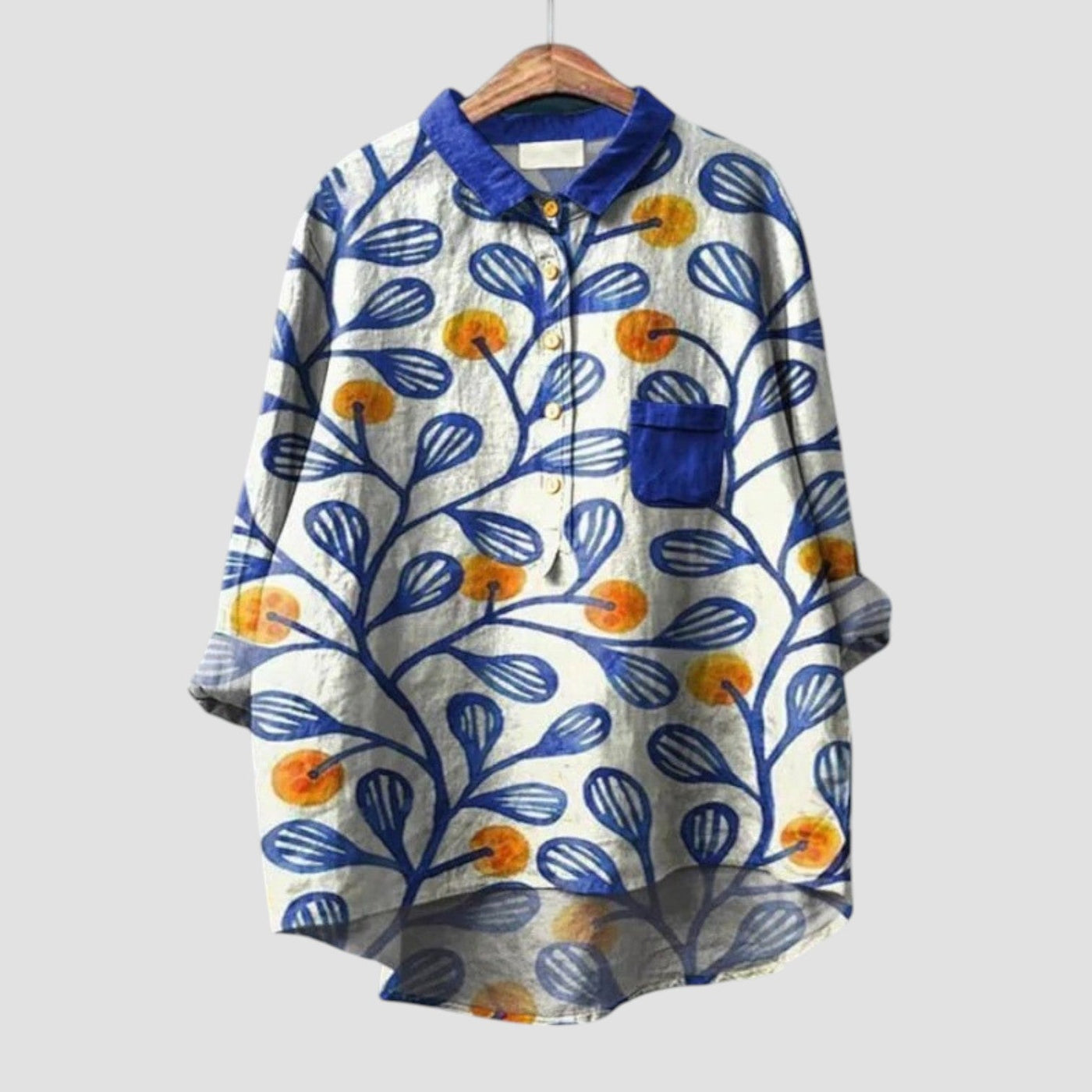 Ottavia™ – Feminin Blus med Elegant Silhuett för varje Tillfälle