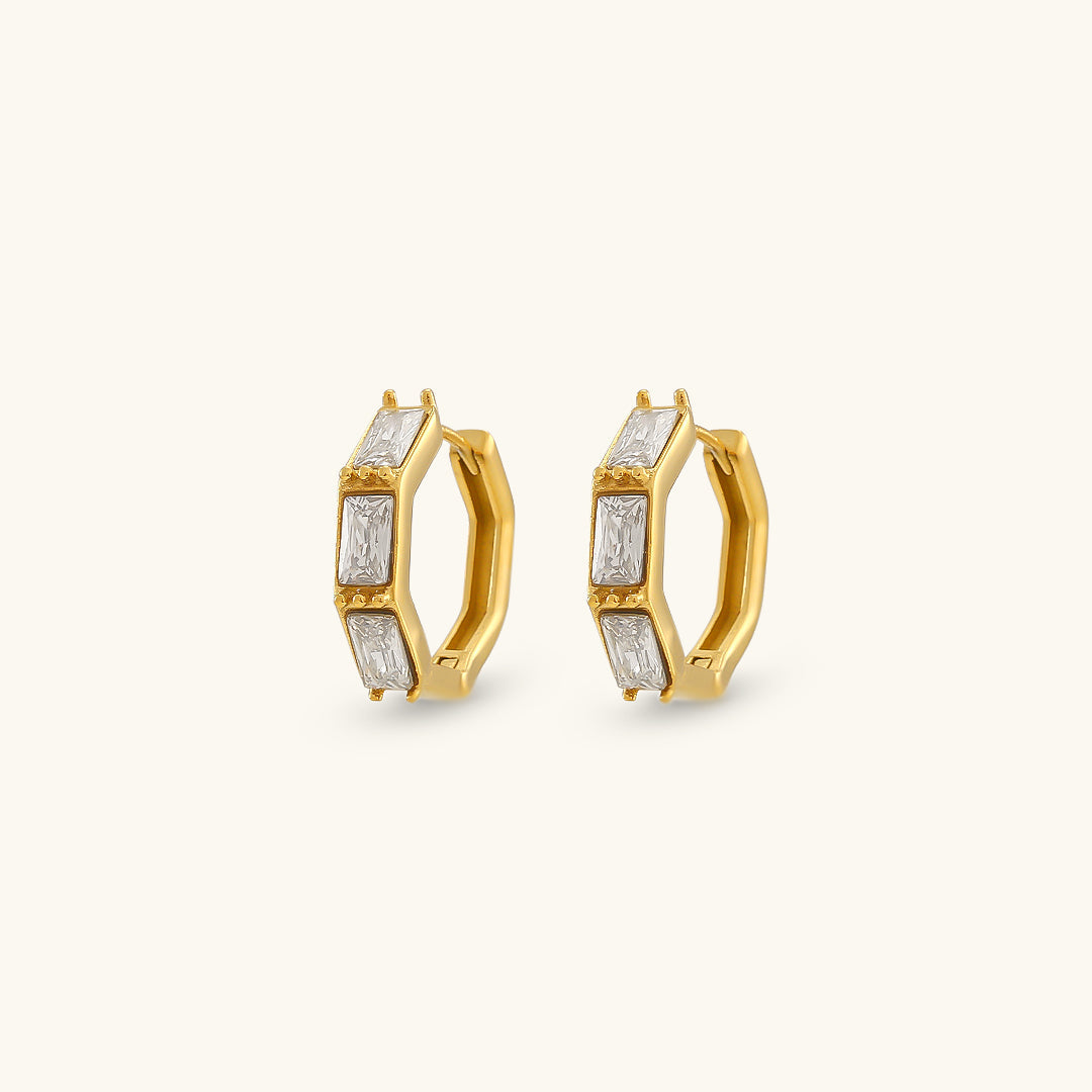 Elira Diamant Hoopörhängen