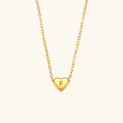 Initial Heart Guldkedja