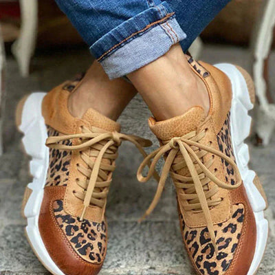 Femke™ – Bekväma sneakers med leopardmönster