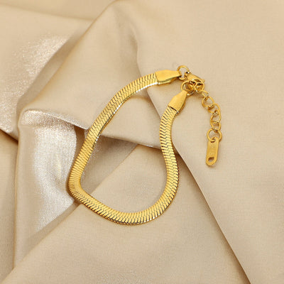 Ellaine Guld Herringbone Armband
