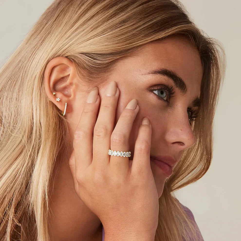 Antoinette Diamantsimulator Guld Ring