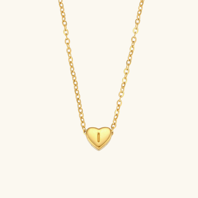 Initial Heart Guldkedja