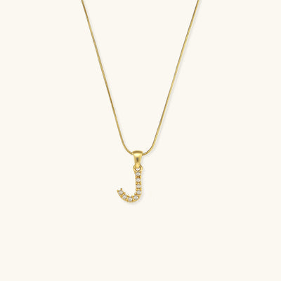 Augustine Pärlhalsband med Initial