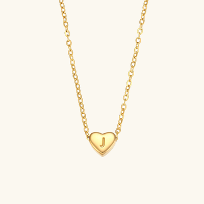 Initial Heart Guldkedja