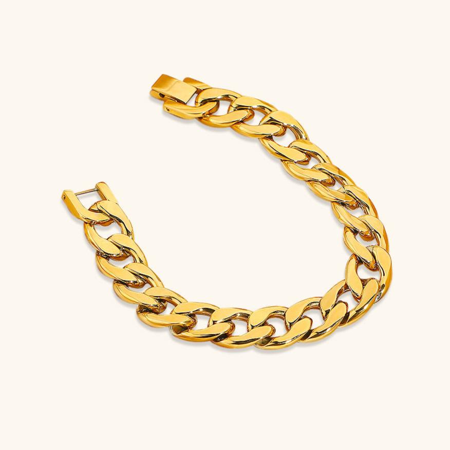 Kayle Gullkjede Armbånd
