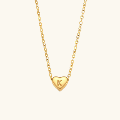 Initial Heart Guldkedja