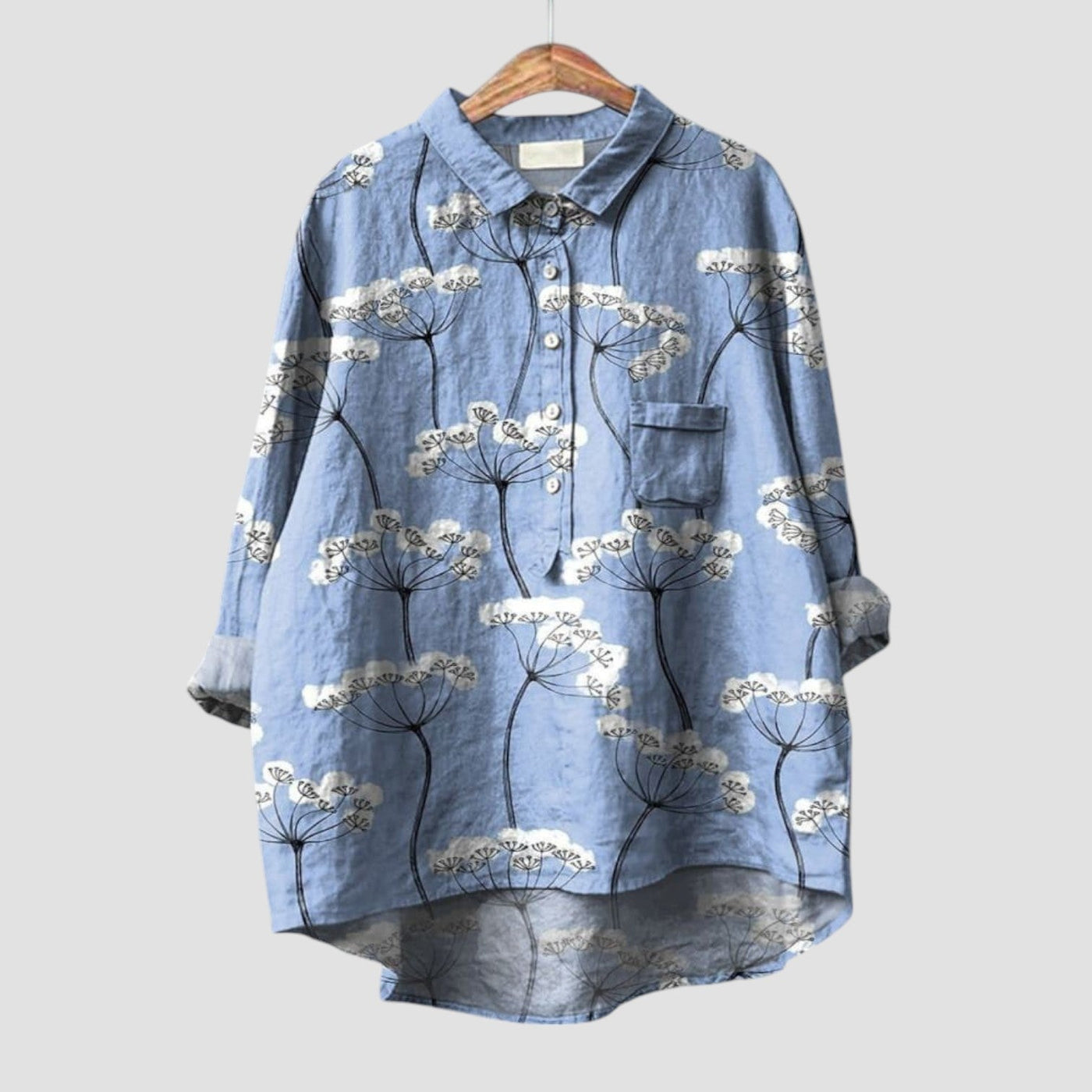 Ottavia™ – Feminin Blus med Elegant Silhuett för varje Tillfälle