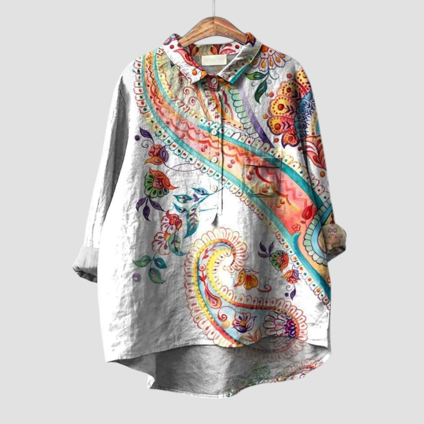 Ottavia™ – Feminin Blus med Elegant Silhuett för varje Tillfälle