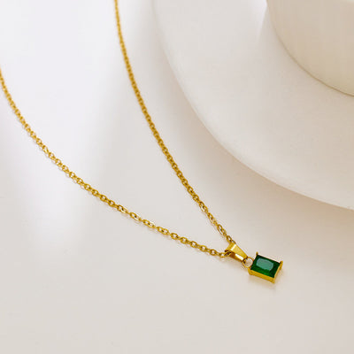 Emi Grönt Halsband