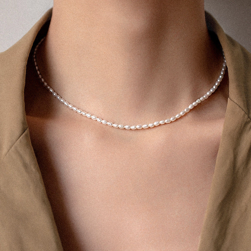 Avaria Choker med Sötvattenspärlor