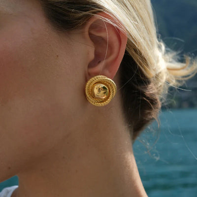 Ariadne Guld Hoop-Örhängen