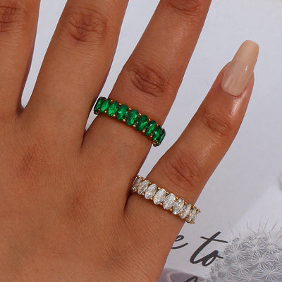Antoinette Diamantsimulator Guld Ring