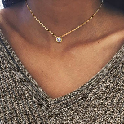 Amelia Birthstone Halsband