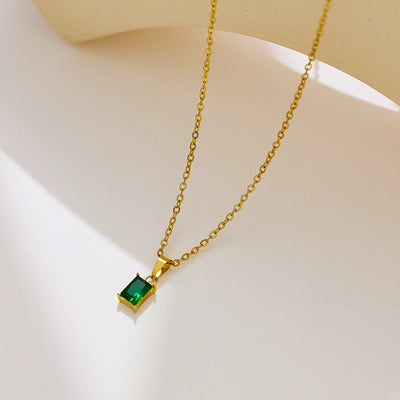 Emi Grönt Halsband
