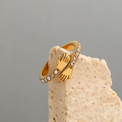 Guldamaryllis Statement-ring