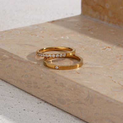Grå guldring – Elegant gråguldring
