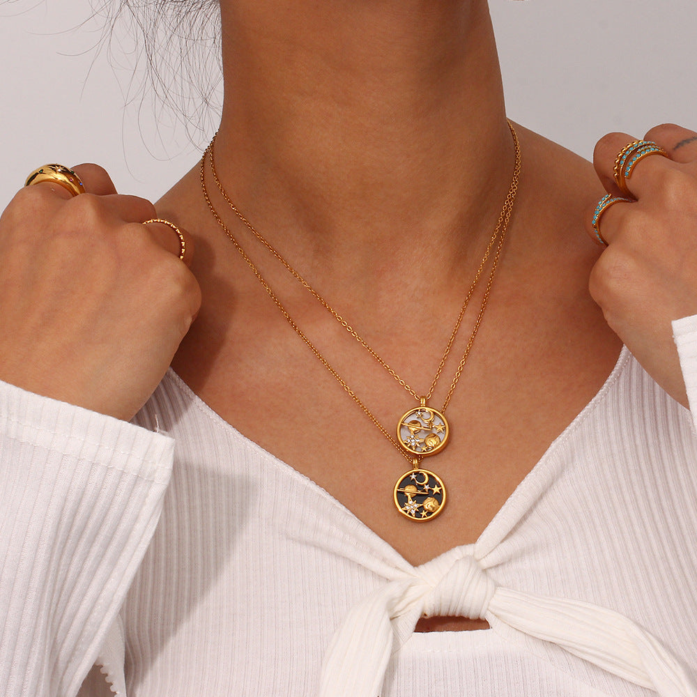 Constance Halsband i Guld